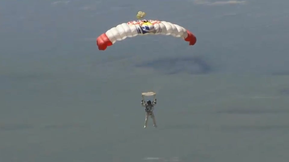 Red Bull's Insane 24 Mile Supersonic Stratos Space Jump Has Been A Success
