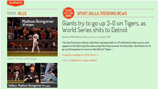 "World Series Shits To Detroit" Declares Chicago Tribune, Fox News, Et Al