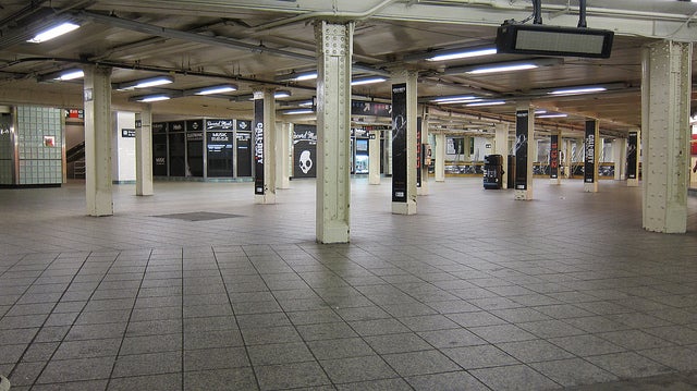 Here Are Some Eerie Photos of Now Empty New York City Subway Stations
