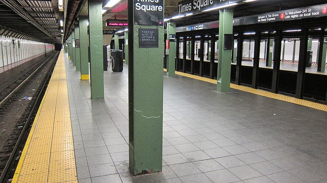 Here Are Some Eerie Photos of Now Empty New York City Subway Stations