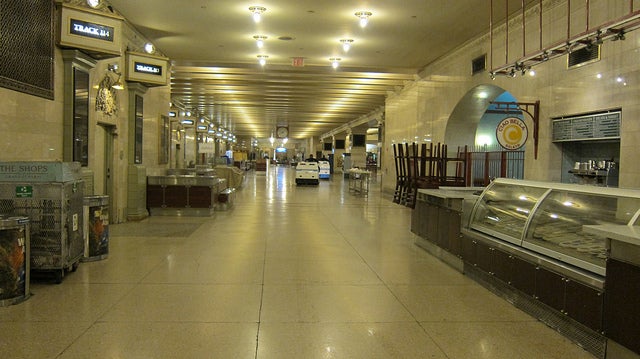 Here Are Some Eerie Photos of Now Empty New York City Subway Stations
