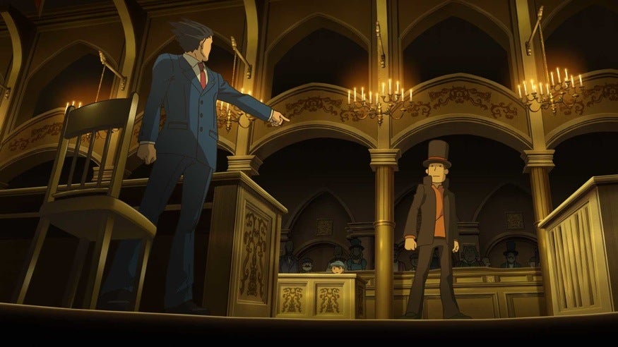 Here's What You Get For Beating Professor Layton vs. Ace Attorney
