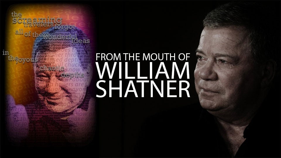 Last Friday, William Shatner Told Me to Play With Myself