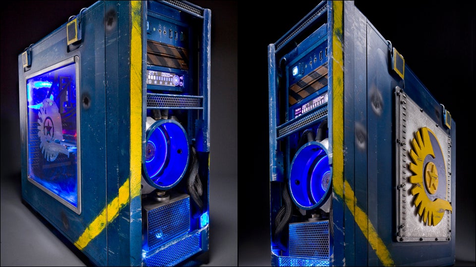 It Takes A Lot Of Skill To Make This Brand-New Planetside 2 Case Look So Very Old