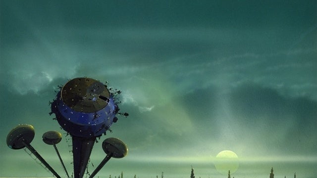 The psychedelic realism of Chris Foss' alternate worlds
