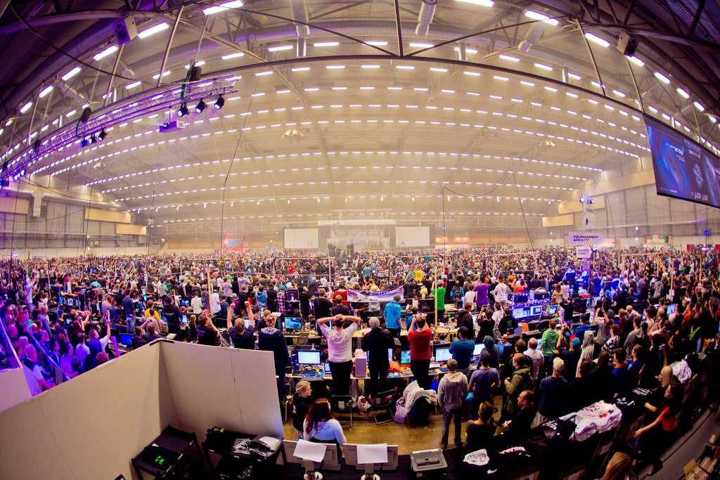 The Sights, Lights (and Imagined Smells) of the World's Biggest LAN Party