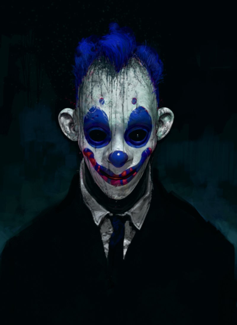 Never-seen Dark Knight concept art reveals the terrifying origins of the Joker's Clown Gang