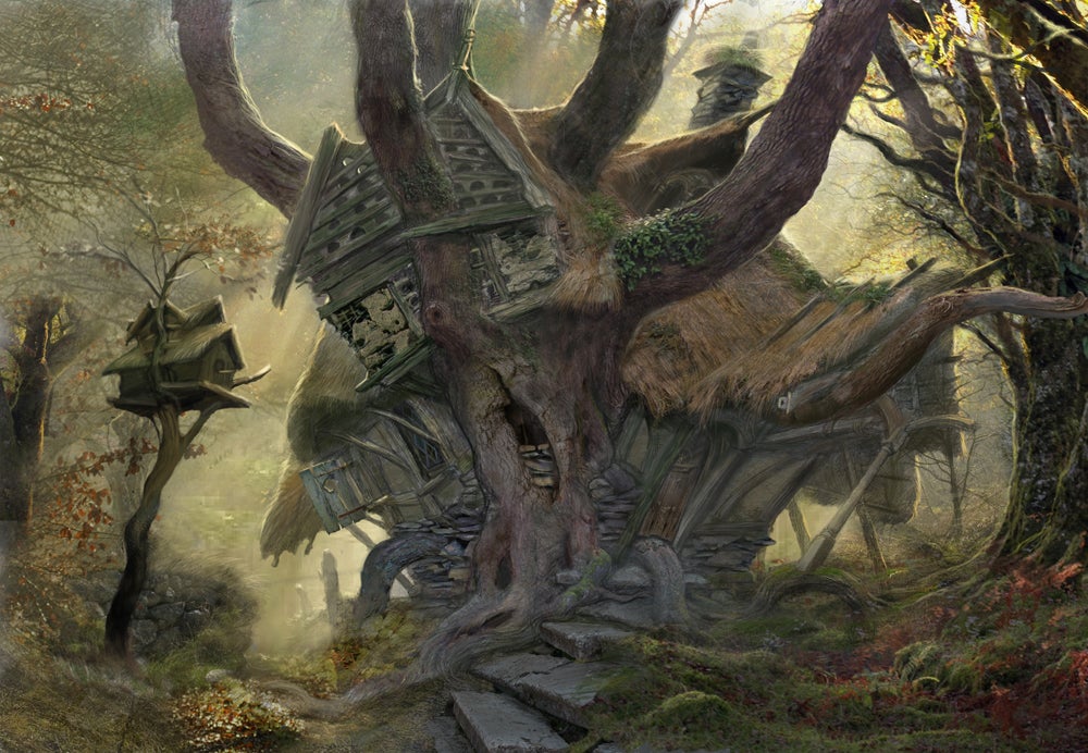 This awesome Hobbit concept art is an expressticket to Middle-Earth
