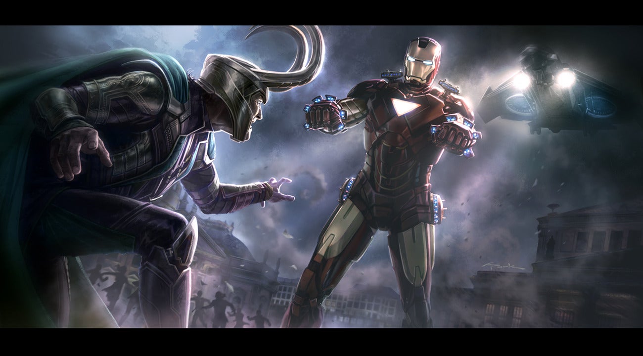 Insane collection of Avengers concept art shows Thanos in action