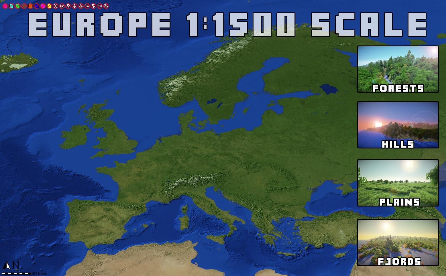 Someone Is Re-Building The Entire Planet In Minecraft