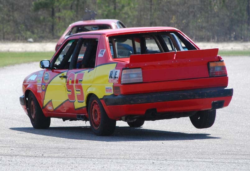24 Hours Of LeMons South Day One: Saab Leads, Fiero In Top Ten