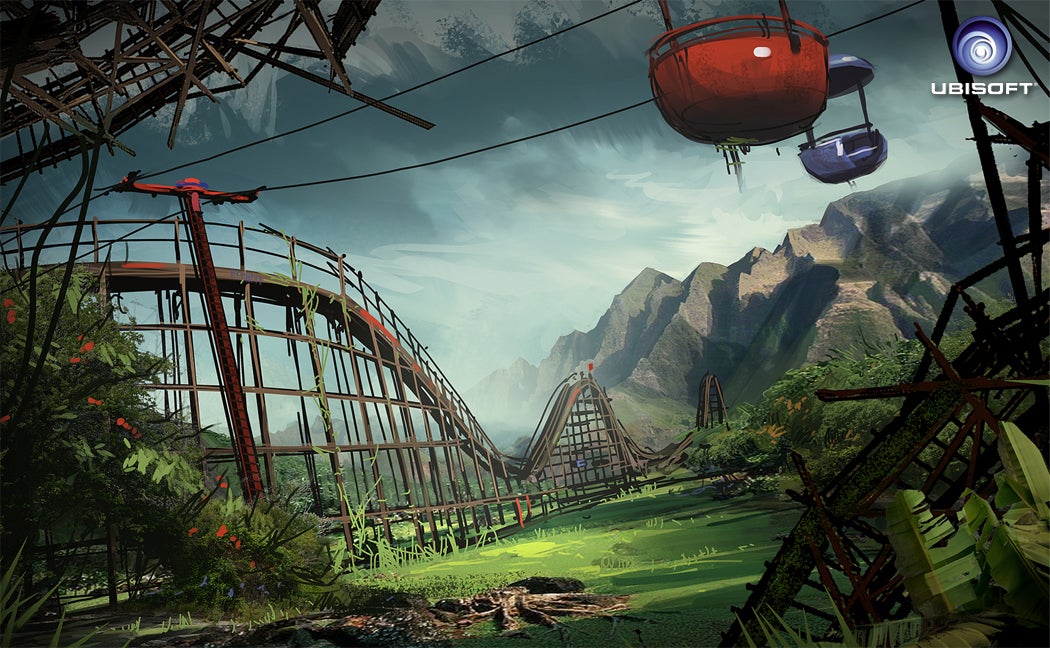 Early Far Cry 3 Concept Art Shows Scrapped Ideas, Luxury Resorts And... Fun Parks