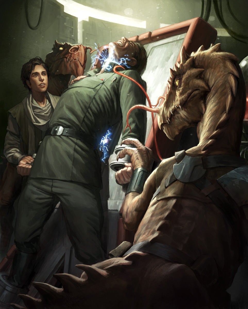 Do not underestimate the awesome power of this Star Wars art