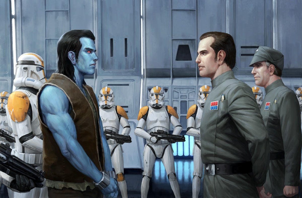 Do not underestimate the awesome power of this Star Wars art