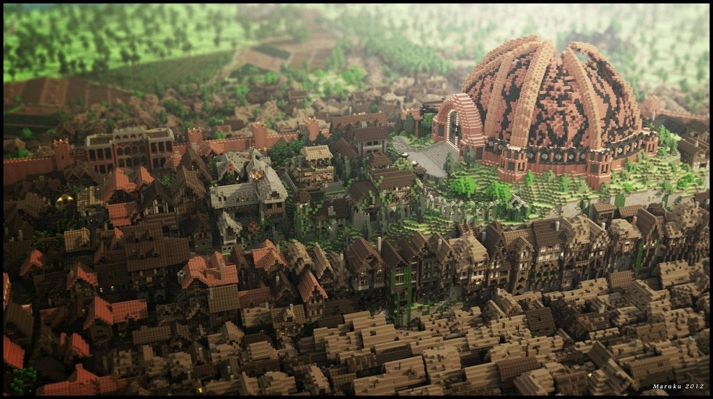Game of Thrones King's Landing recreated with baffling precision in Minecraft