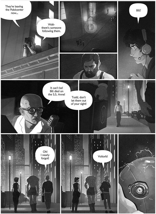 Pokémon Goes Noir In This Terrific Comic For Grown Ups