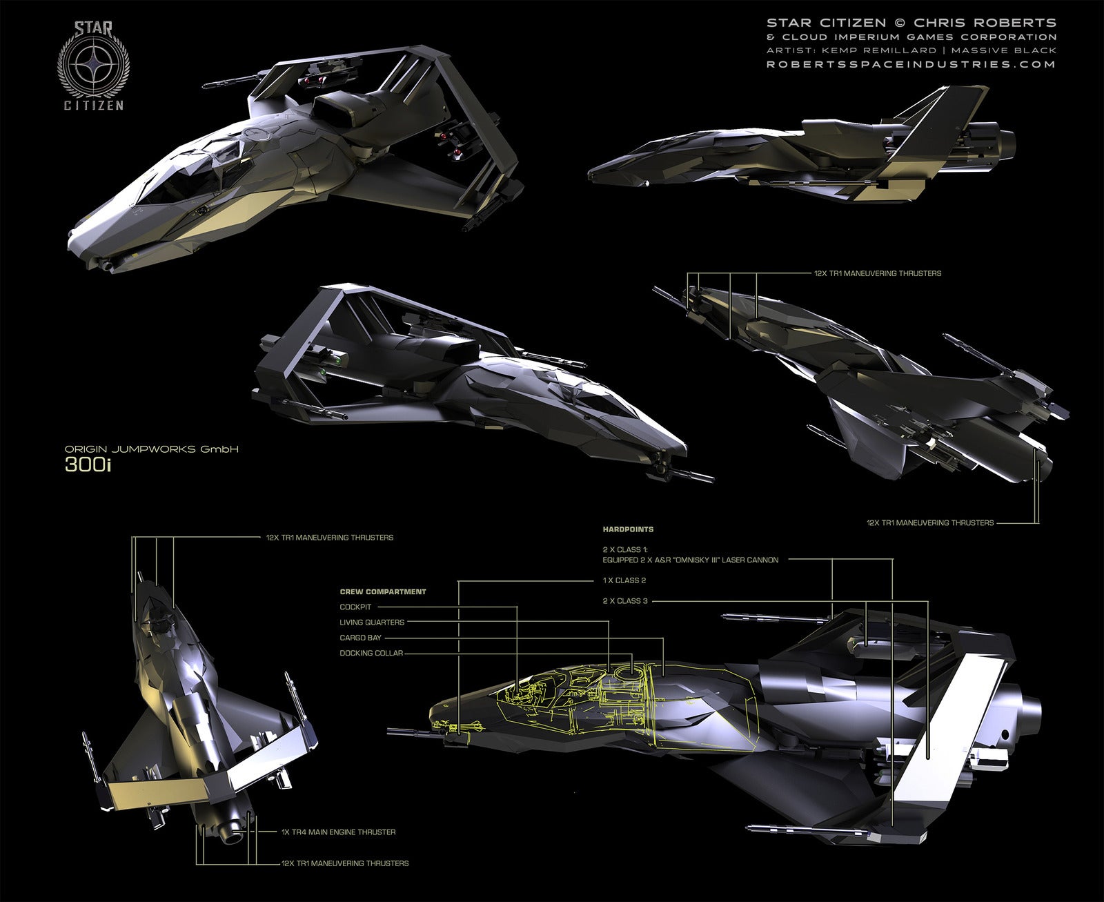 Badass 90's Starfighter Design Lives On With Star Citizen