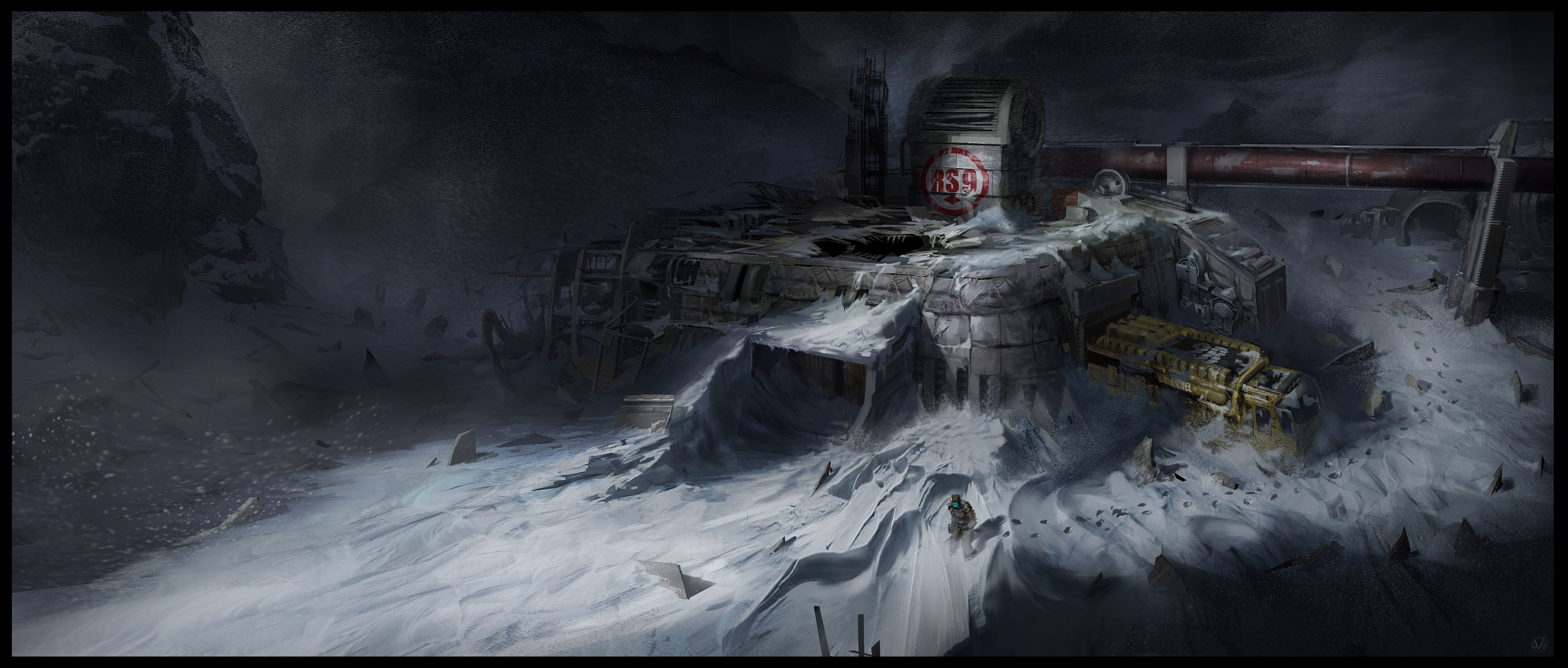 The Cold, Not-So-Lonely Art Of Dead Space 3