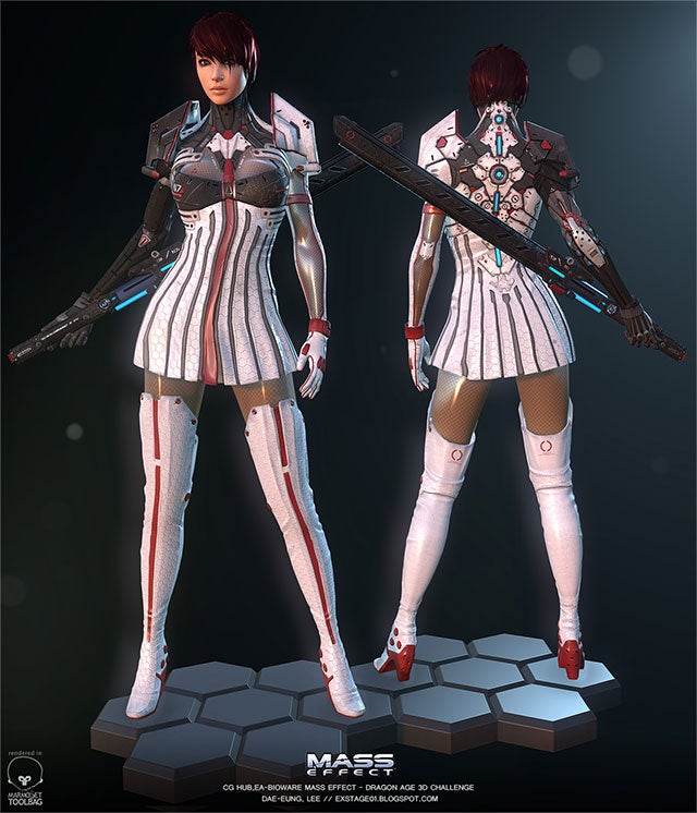 The (Fake) Mass Effect Characters Of The Future Are An Amazing Sight