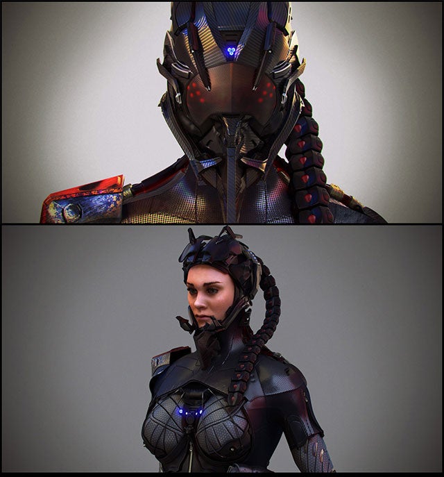The (Fake) Mass Effect Characters Of The Future Are An Amazing Sight