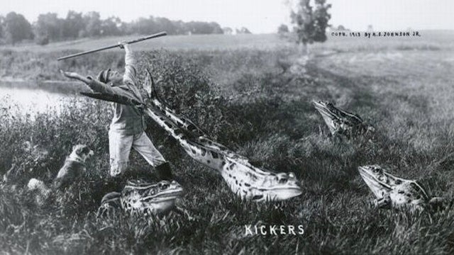 Freakish, Century-Old "Tall Tale Postcards" Were the 'Shops of Their Day