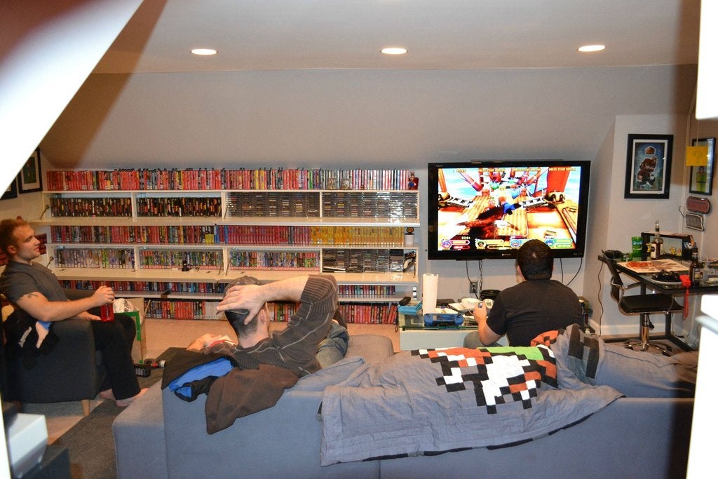 A Gaming Room For Which The Word "Room" Doesn't Really Do It Justice