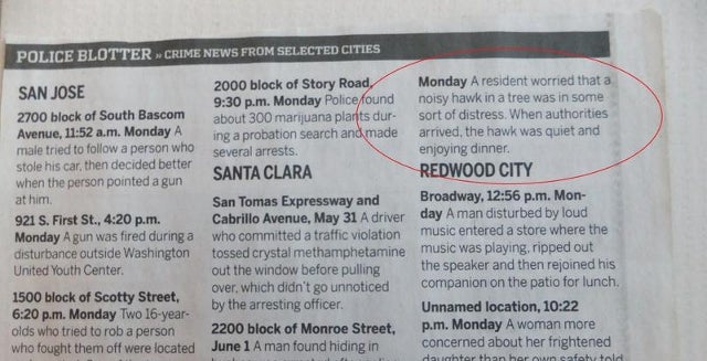 The Police Blotter for America's Third Most Expensive Zip Code is a Thing of First World Beauty