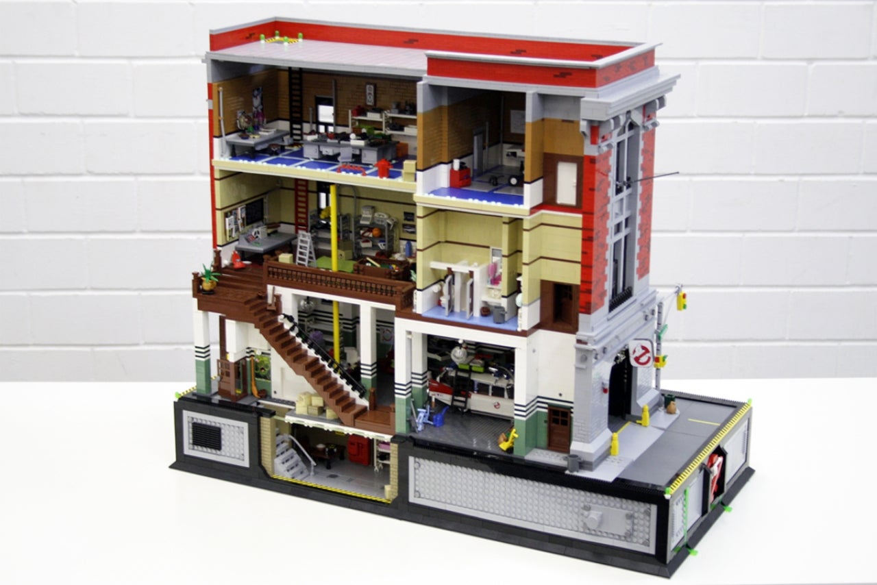 The Ghostbusters' HQ, Incredibly Recreated With LEGO