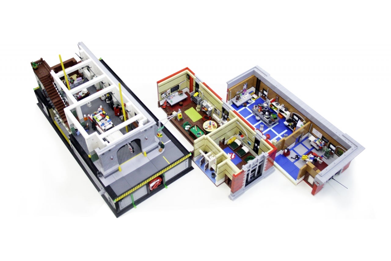 The Ghostbusters' HQ, Incredibly Recreated With LEGO