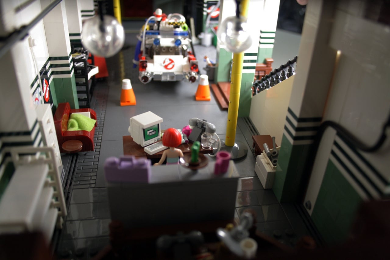 The Ghostbusters' HQ, Incredibly Recreated With LEGO