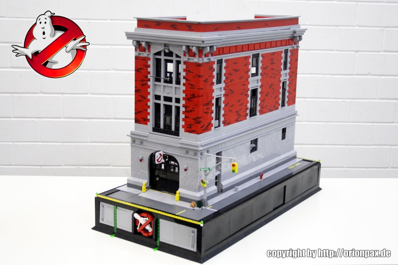 The Ghostbusters' HQ, Incredibly Recreated With LEGO