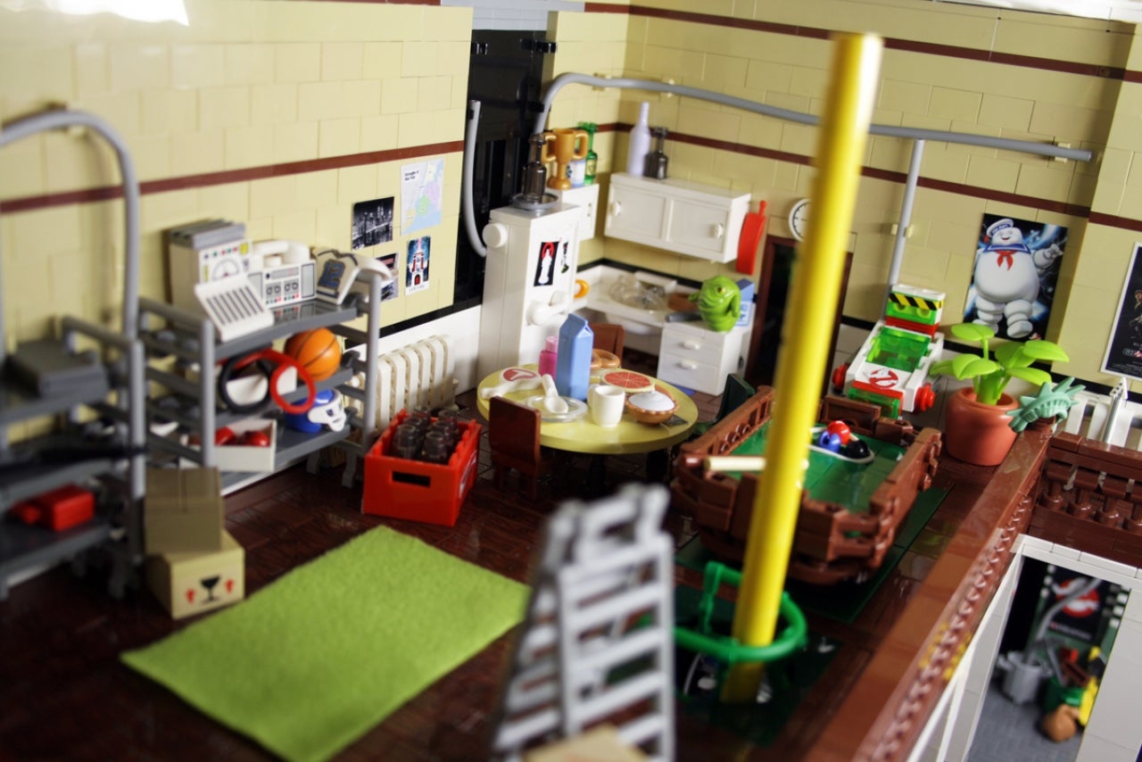 The Ghostbusters' HQ, Incredibly Recreated With LEGO