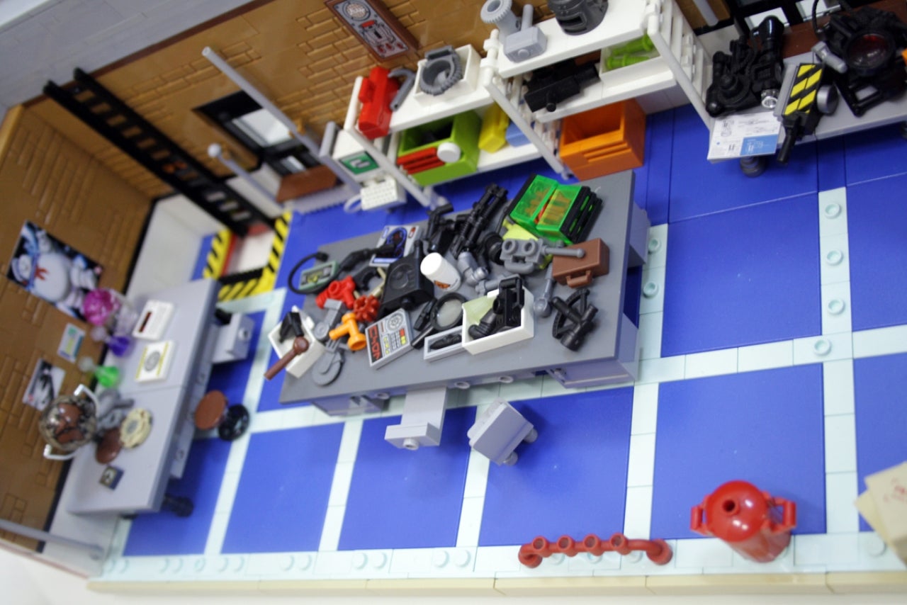 The Ghostbusters' HQ, Incredibly Recreated With LEGO