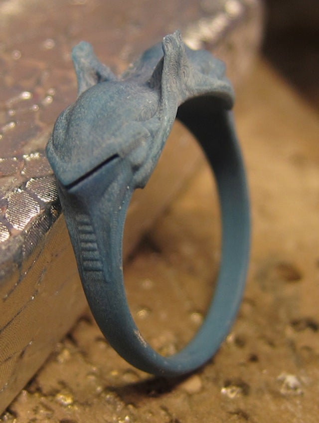 This Cylon engagement ring is frakking amazing