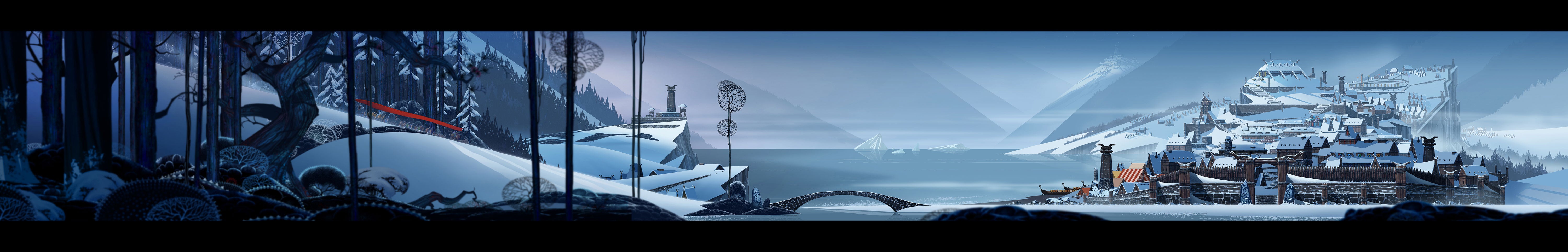 The Art Of The Banner Saga, One Of The Most Beautiful Video Games I've Ever Seen