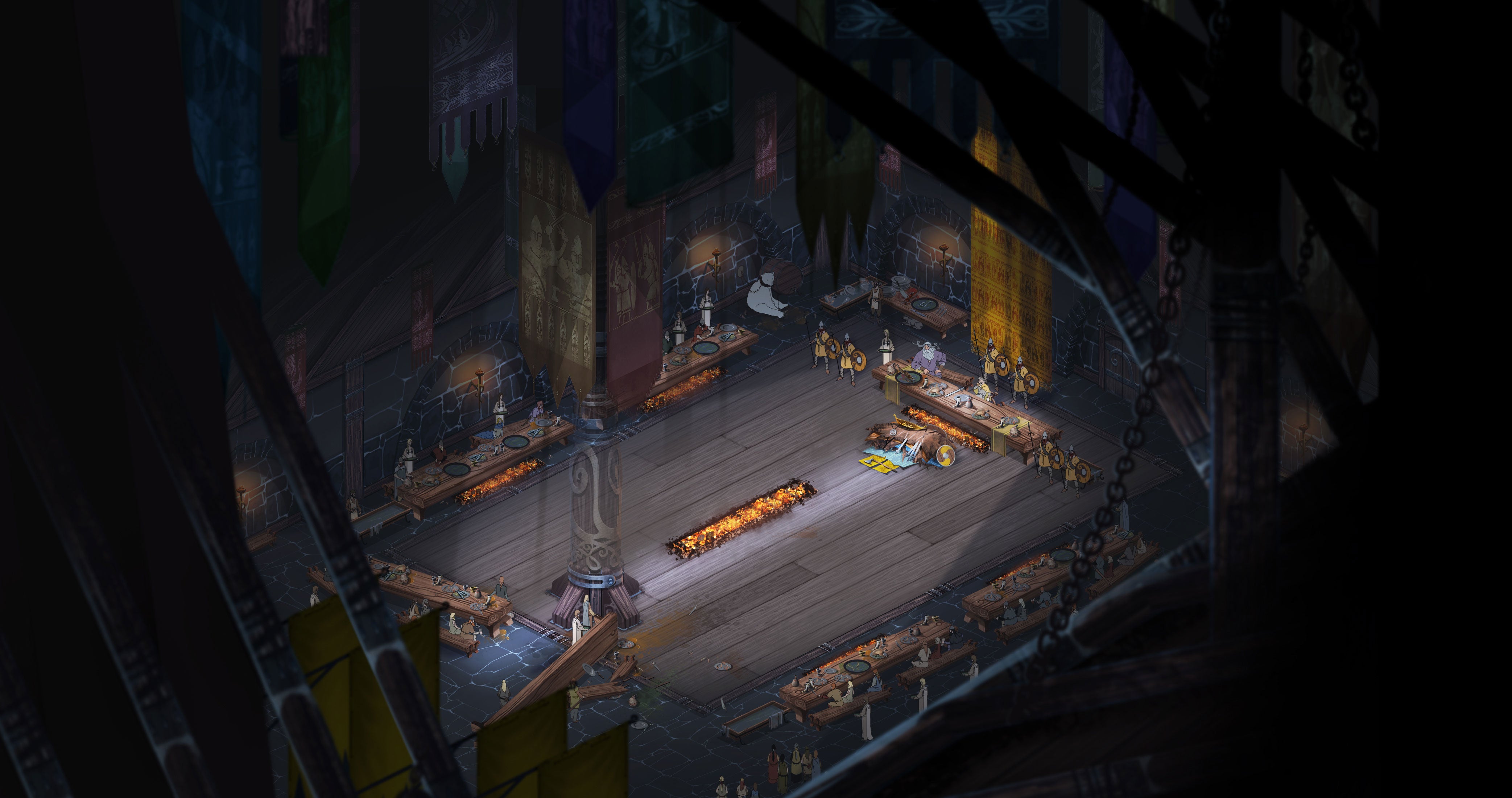 The Art Of The Banner Saga, One Of The Most Beautiful Video Games I've Ever Seen