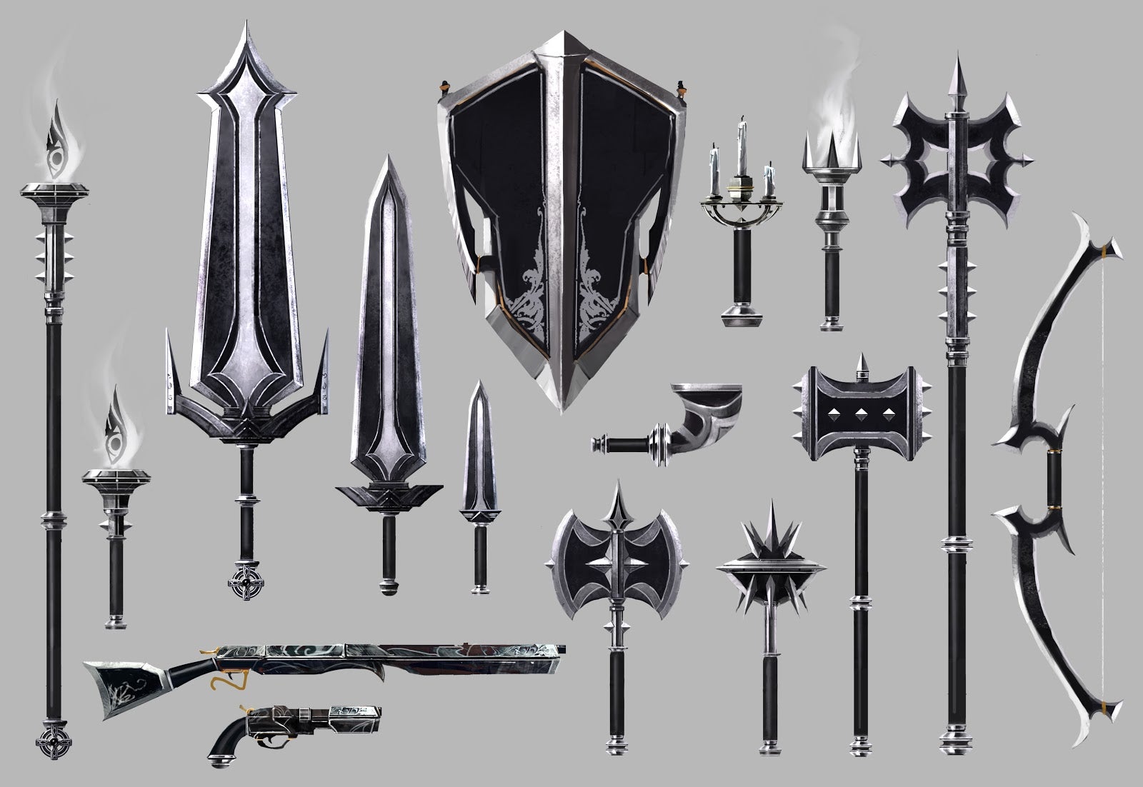 Concept Art That Goes From Halo 4 To Guild Wars 2 And Back Again