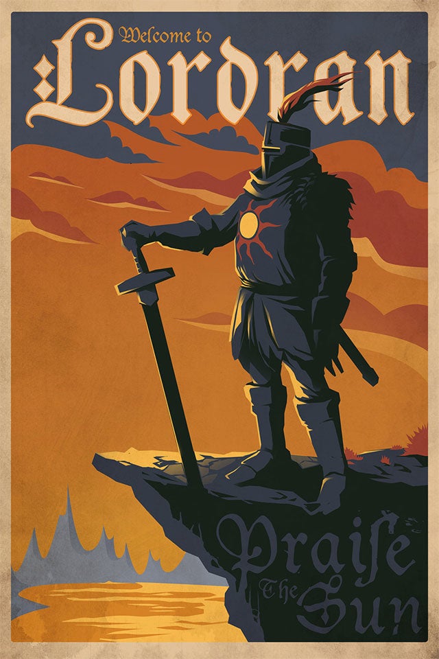 Sweet Dark Souls Posters Look Suitably Satisfying