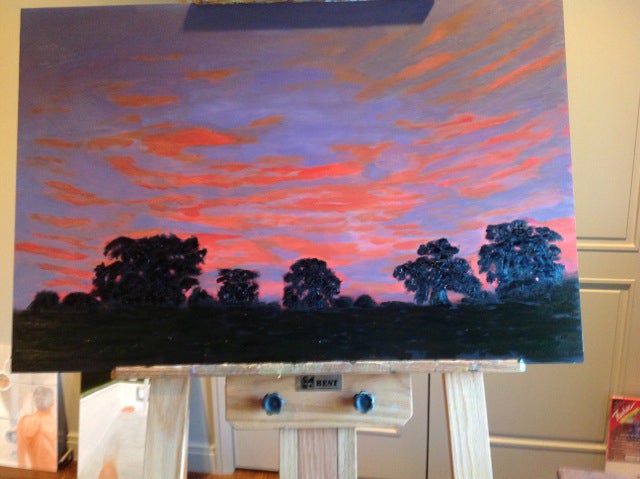 A Watermelon, a Golf Course, a Horse, and Monstrous Dogs: 12 New Paintings from George W. Bush