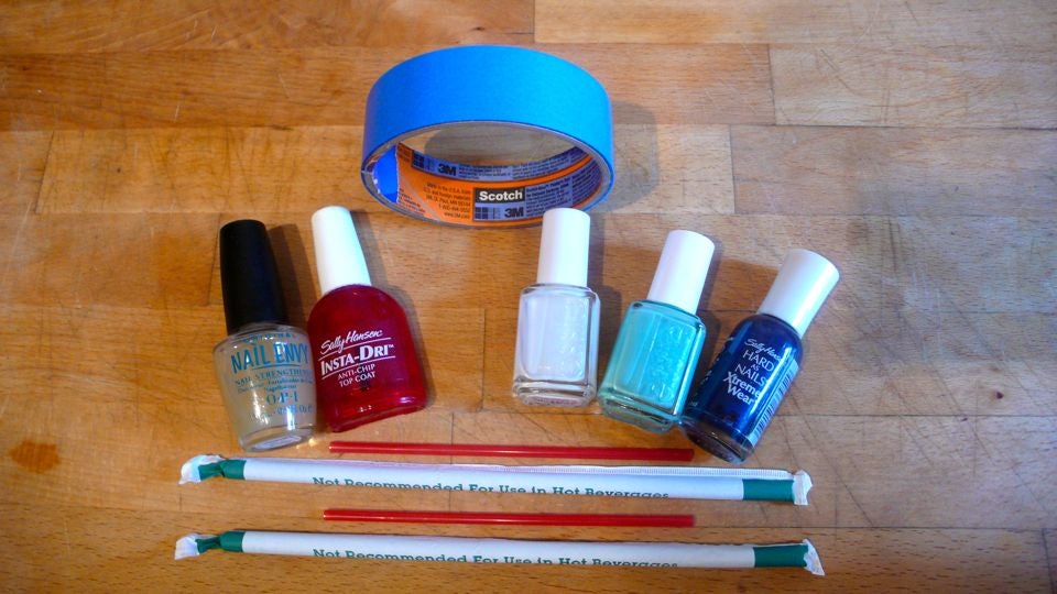 How To Give Yourself Paint-Splattered Jackson Pollock Nails