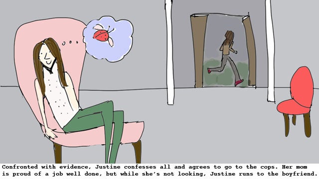 Lifetime Movie Cartoons: My Daughter's Secret