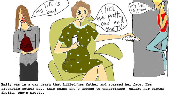 Lifetime Movie Cartoons: A Face To Die For