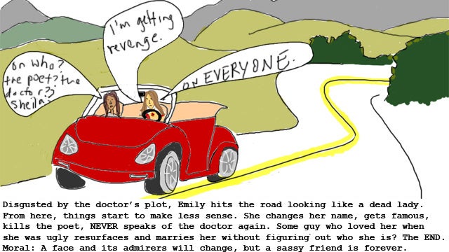 Lifetime Movie Cartoons: A Face To Die For