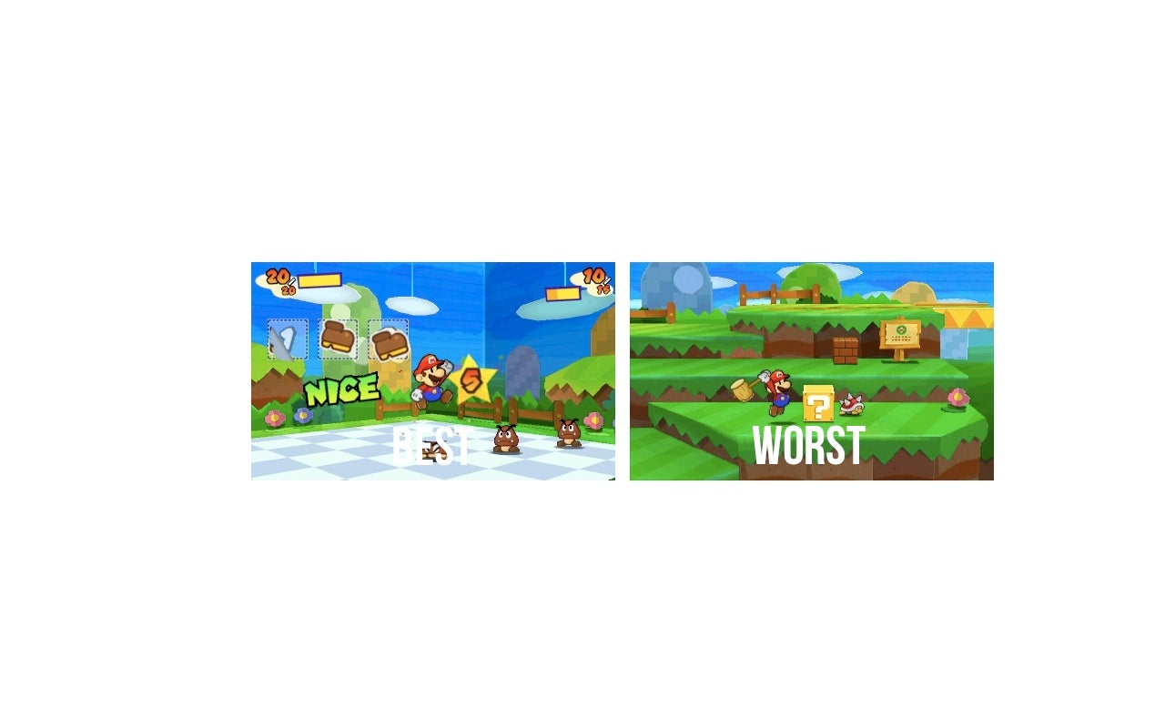 Nintendo's Favorite and Least Favorite Screenshots
