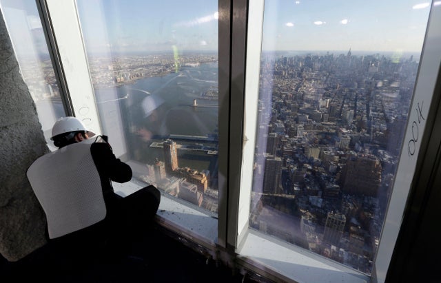 This Is What New York City Looks Like from the Observation Deck at One World Trade Center