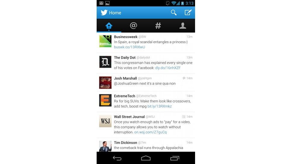 A Closer Look at Twitter's Wonderful Android Redesign
