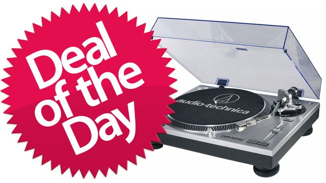 Audio-Technica AT-LP24 Direct Drive USB Turntable Is Your Wicky Wicky Wicky Deal of the Day