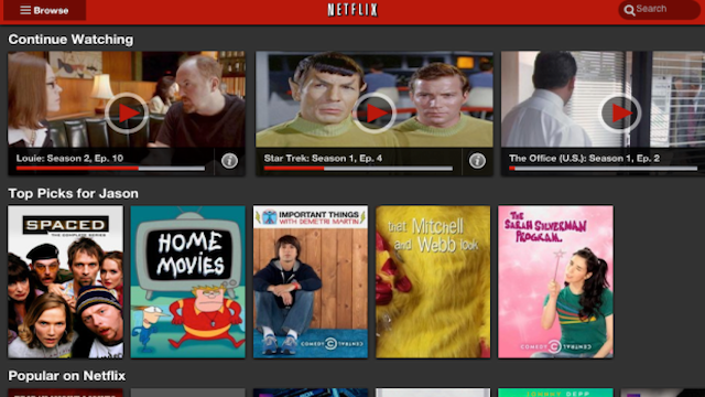 Netflix's Updated iOS App Comes With a Shiny, New Intuitive Design
