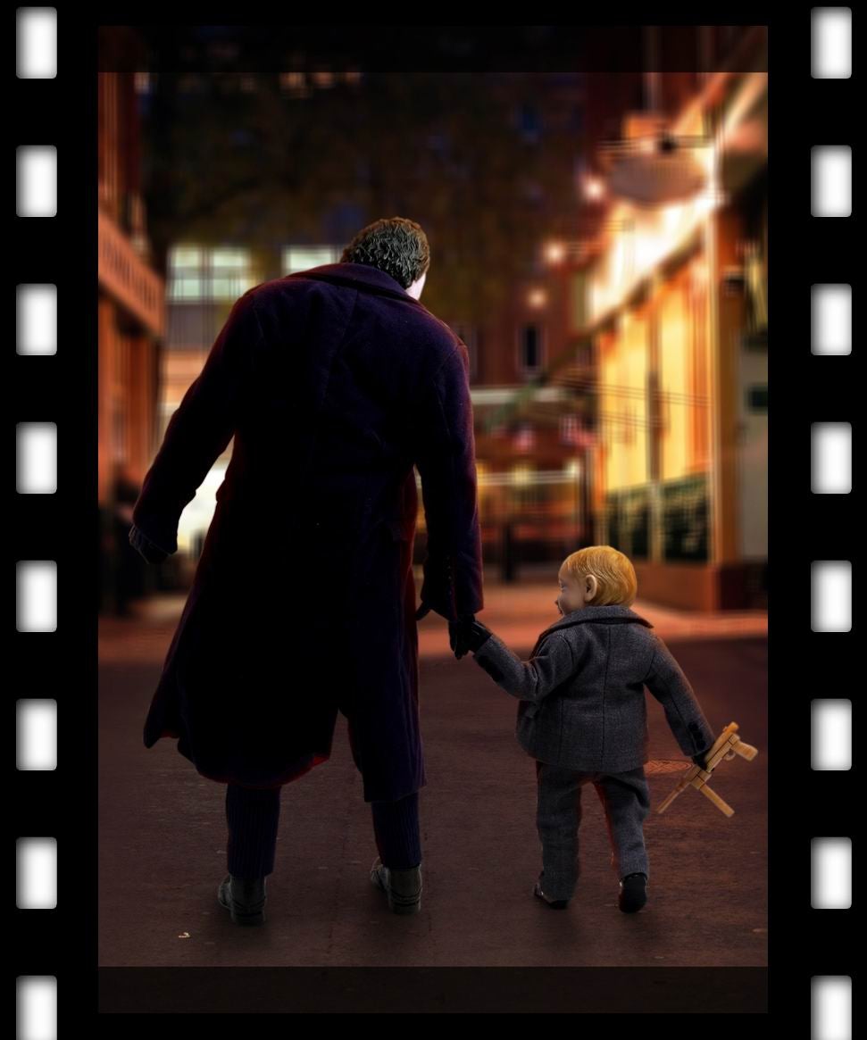 Please let this Joker Jr. Doll inspire a Dark Knight Babies line