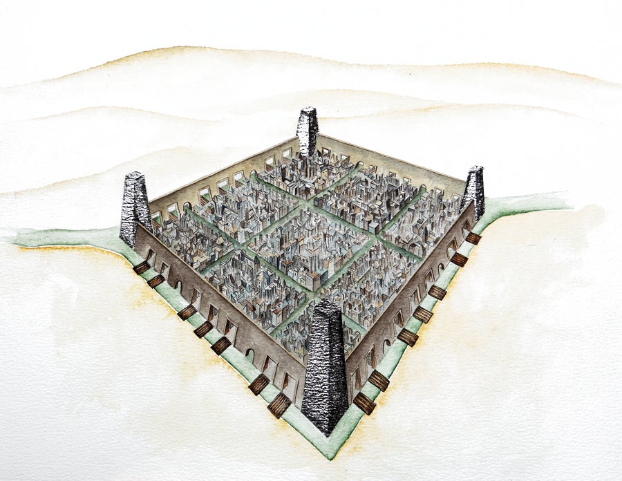 Artist's mission is to depict all 55 of Italo Calvino's Invisible Cities